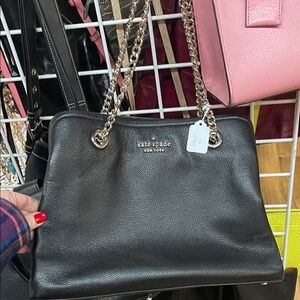 Kate Spade Black Chain Strap Shoulder Bag